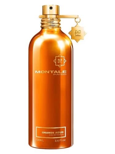 Frasco del perfume Aoud Orange de Montale — fragancia unisex