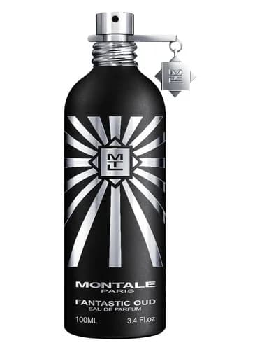 Frasco del perfume Fantastic Oud de Montale — fragancia unisex