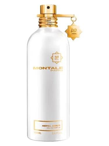 Frasco del perfume Nepal Aoud de Montale — fragancia unisex
