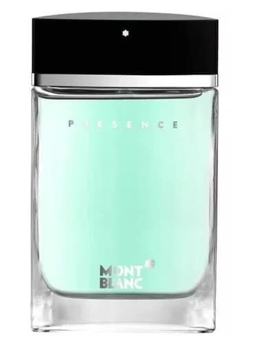 Frasco del perfume Presence de Montblanc — fragancia masculino