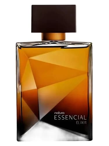 Frasco del perfume Essencial Elixir de Natura — fragancia masculino
