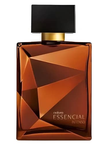 Frasco del perfume Essencial Intenso de Natura — fragancia masculino