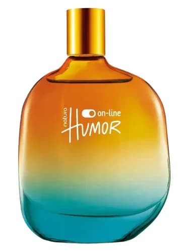 Frasco del perfume Humor On Line de Natura — fragancia masculino