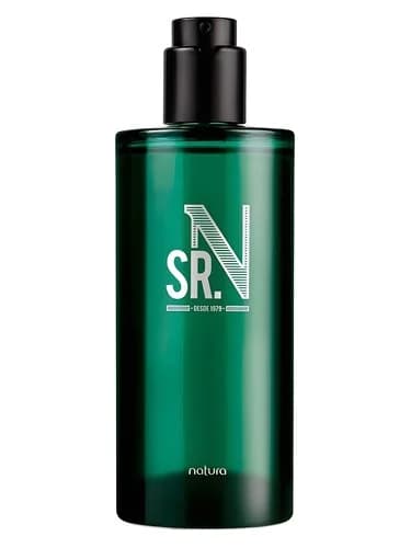 Frasco del perfume Sr N de Natura — fragancia masculino