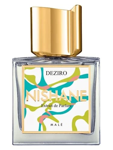 Frasco del perfume Deziro de Nishane — fragancia unisex
