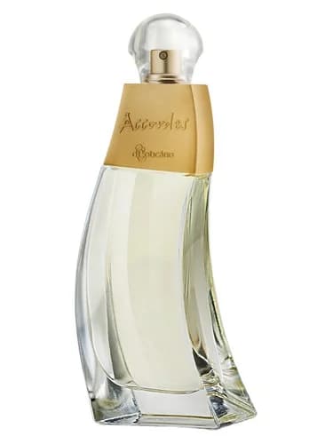 Frasco del perfume Accordes de O Boticario — fragancia femenino