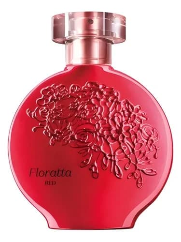 Frasco del perfume Floratta Red de O Boticario — fragancia femenino