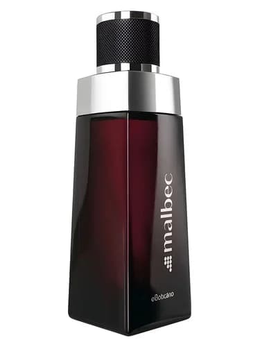 Frasco del perfume Malbec de O Boticario — fragancia masculino