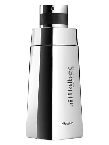 Frasco del perfume Malbec Magnetic de O Boticario — fragancia masculino