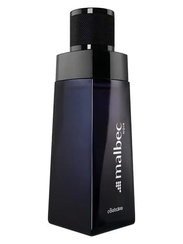Frasco del perfume Malbec Noir de O Boticario — fragancia masculino