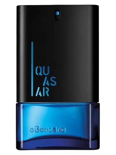 Frasco del perfume Quasar 2019 de O Boticario — fragancia masculino