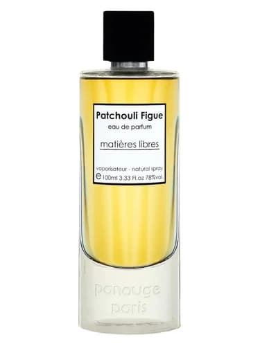 Frasco del perfume Patchouli Figue de Panouge — fragancia unisex