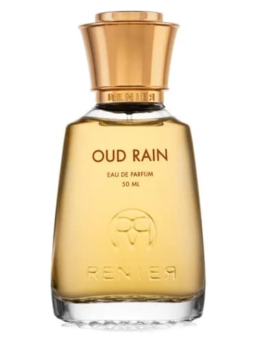 Frasco del perfume Oud Rain de Renier Perfumes — fragancia unisex