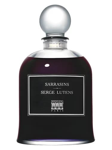 Frasco del perfume Sarrasins de Serge Lutens — fragancia unisex