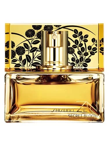 Frasco del perfume Zen Secret Bloom de Shiseido — fragancia femenino