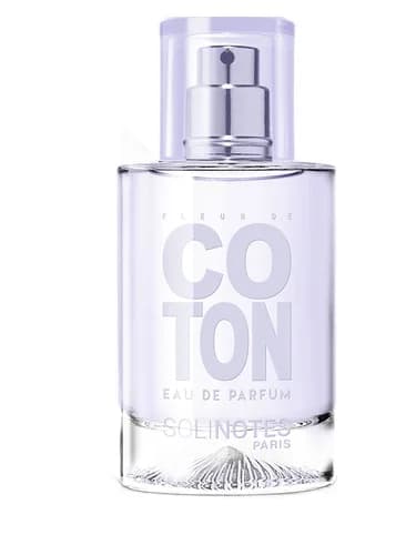 Frasco del perfume Cotton Blossom de Solinotes — fragancia unisex