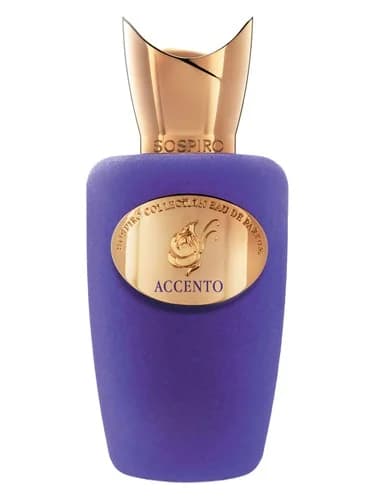 Frasco del perfume Accento de Sospiro Perfumes — fragancia unisex