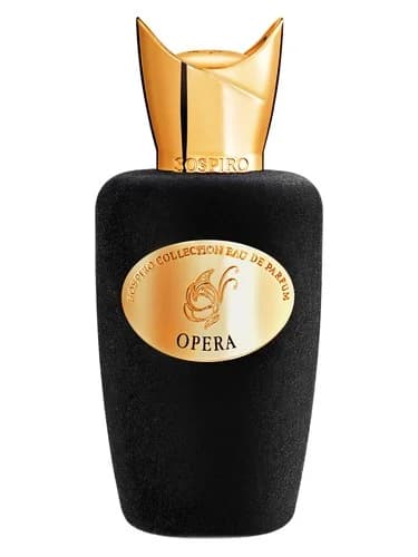 Frasco del perfume Opera de Sospiro Perfumes — fragancia unisex