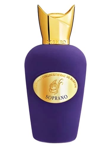 Frasco del perfume Soprano de Sospiro Perfumes — fragancia unisex