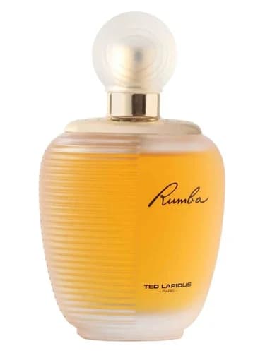 Frasco del perfume Rumba de Ted Lapidus — fragancia femenino