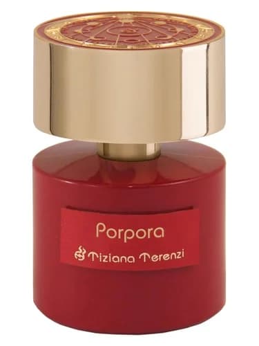 Frasco del perfume Porpora de Tiziana Terenzi — fragancia unisex