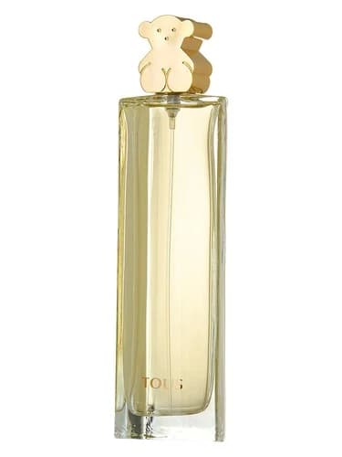 Frasco del perfume Gold de Tous — fragancia femenino
