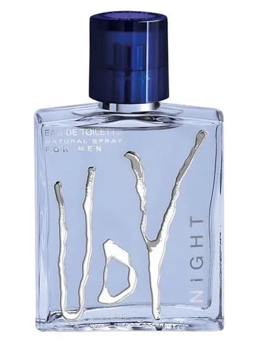 Frasco del perfume Udv Night de Ulric De Varens — fragancia masculino