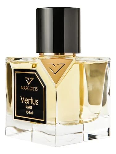 Frasco del perfume Narcos Is de Vertus — fragancia unisex