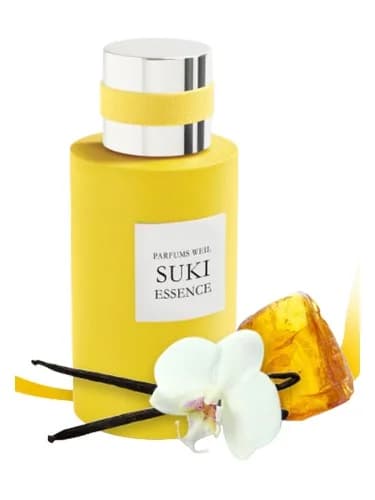 Frasco del perfume Suki Essence de Weil — fragancia femenino