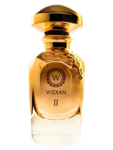 Frasco del perfume Gold Ii de Widian — fragancia unisex