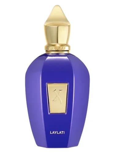Frasco del perfume Laylati de Xerjoff — fragancia unisex