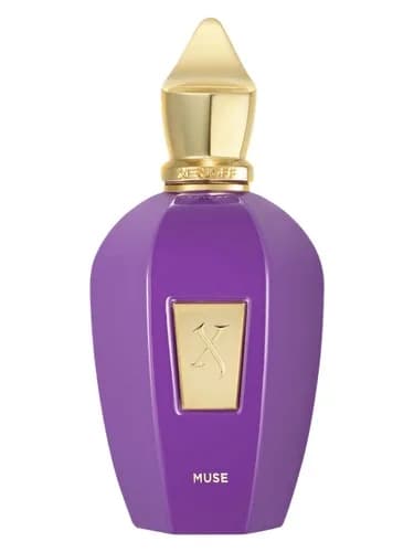 Frasco del perfume Muse de Xerjoff — fragancia unisex