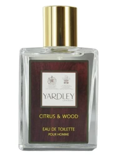 Frasco del perfume Citrus And Wood de Yardley — fragancia masculino
