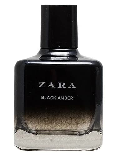 Frasco del perfume Black Amber de Zara — fragancia femenino