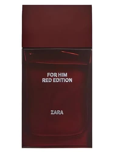 Frasco del perfume For Him Red Edition de Zara — fragancia masculino