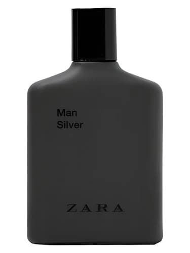 Frasco del perfume Man Silver de Zara — fragancia masculino