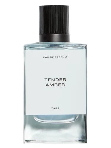 Frasco del perfume Tender Amber de Zara — fragancia masculino