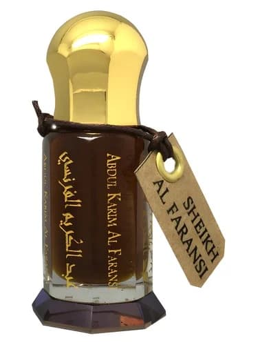 Frasco del perfume Sheikh Al Faransi de Abdul Karim Al Faransi — fragancia masculino