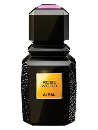 Frasco del perfume Rose Wood de Ajmal — fragancia unisex