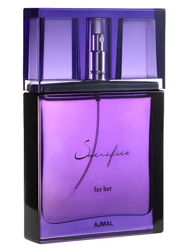 Frasco del perfume Sacrifice For Her de Ajmal — fragancia femenino