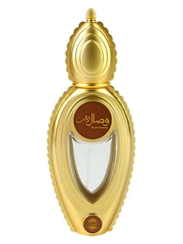 Frasco del perfume Wisal Dhahab de Ajmal — fragancia unisex