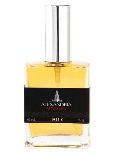 Frasco del perfume 1981x de Alexandria Fragrances — fragancia unisex