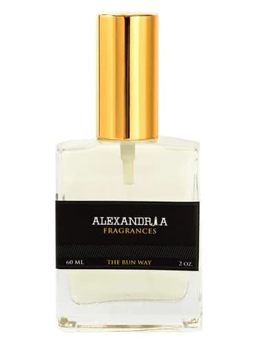Frasco del perfume The Run Way de Alexandria Fragrances — fragancia masculino