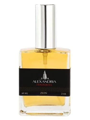 Frasco del perfume Zion de Alexandria Fragrances — fragancia masculino