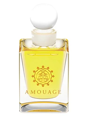 Frasco del perfume Majan de Amouage — fragancia unisex