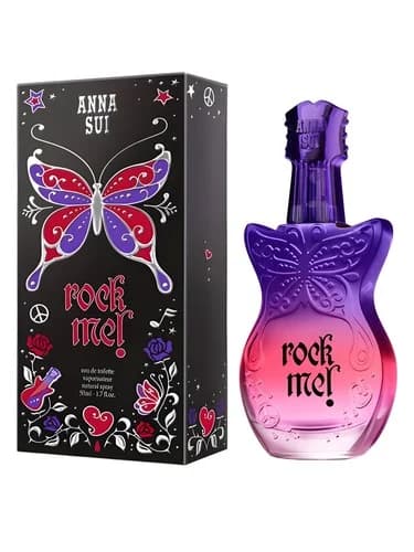 Frasco del perfume Rock Me de Anna Sui — fragancia femenino