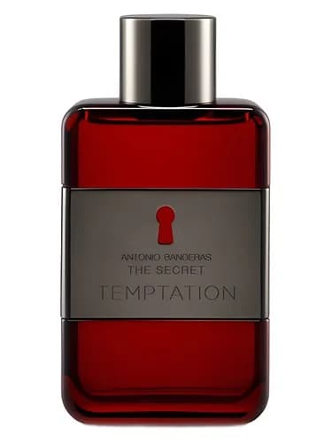 Frasco del perfume The Secret Temptation de Antonio Banderas — fragancia masculino