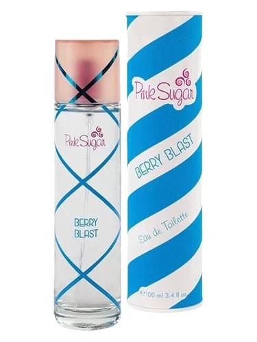 Frasco del perfume Pink Sugar Berry Blast de Aquolina — fragancia femenino