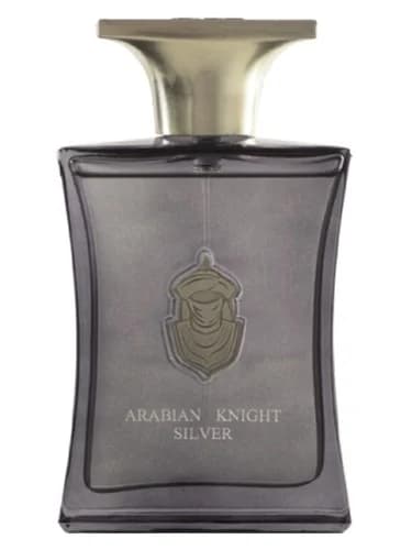 Frasco del perfume Arabian Knight Silver de Arabian Oud — fragancia masculino