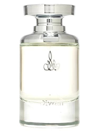 Frasco del perfume Diwan de Arabian Oud — fragancia unisex